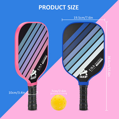 Blue Pink Classic-2 Sets Pickleball